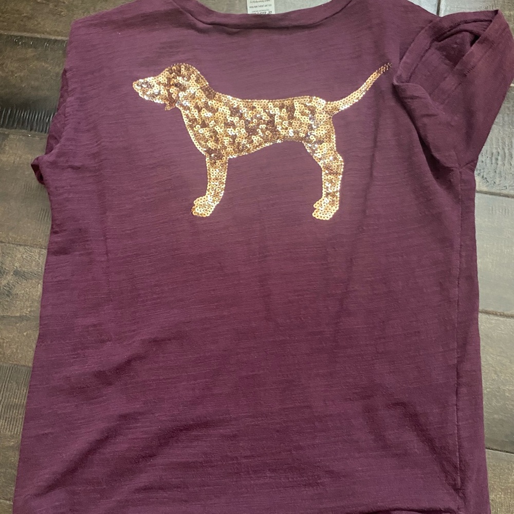 PINK purple tee